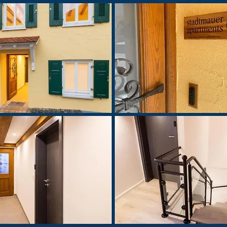 Apartment Stadtmauer - Stilvolle Mit King Bett Direkt An Der Historischen Stadtmauer