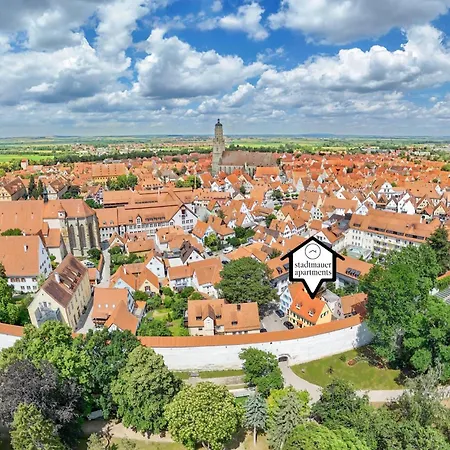 Appartement Stadtmauer - Stilvolle Mit King Bett Direkt An Der Historischen Stadtmauer